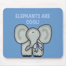Les éléphants sont les T-shirts et les cadeaux fra Tapis De Souris