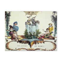 Les Enfans ~ Postcard French Vintage