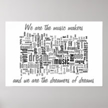 Les fabricants de musique poster