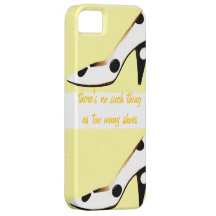 Les femmes qui aiment des chaussures jaunissent, n iPhone 5 case