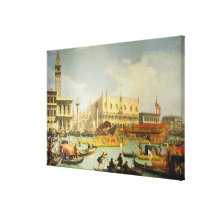 Les fiançailles du doge vénitien vers l'Adriatique Impressions Sur Toile
