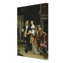 Les fiançailles toile tendue