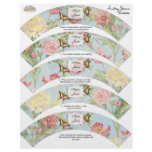 Les Fleurs Peony Rose Tulip Floral Flowers Wedding Custom Flyer