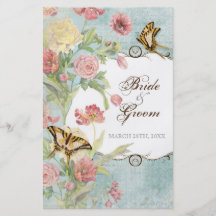 Les Fleurs Peony Rose Tulip Floral Flowers Wedding Full Colour Flyer