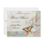 Les Fleurs Peony Rose Tulip Floral Flowers Wedding Personalized Invite