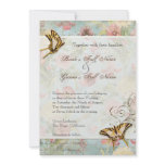 Les Fleurs Peony Rose Tulip Floral Flowers Wedding Personalized Announcement
