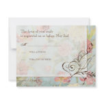 Les Fleurs Peony Rose Tulip Floral Flowers Wedding Custom Announcements