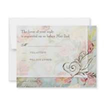 Les Fleurs Peony Rose Tulip Floral Flowers Wedding Custom Announcements