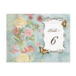 Les Fleurs Peony Rose Tulip Floral Flowers Wedding Post Card