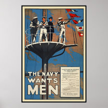 Les forces navales du Canada veulent le cru 2ÈME G Posters