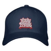 Les fous de liberté ont brodé le chapeau chapeau brodé