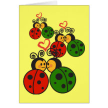 Les insectes d'amour carte