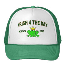 Les Irlandais pour le jour, m'embrassent Casquettes De Camionneur