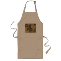 Les Isles Britanniques, 1700's Map Apron
