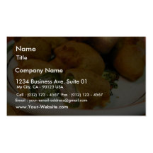 Les Jalapenos ont bourré la cuisine de dîner de no Carte De Visite
