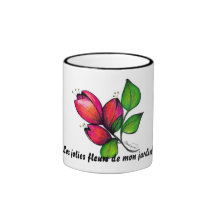Les jolies fleurs de mon jardin! mug