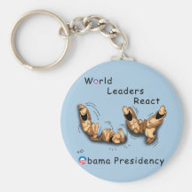 Les leaders mondiaux réagissent (Obama) Porte-clef