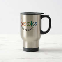 Les livres me rendent heureux mug