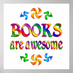 Les livres sont impressionnants affiches