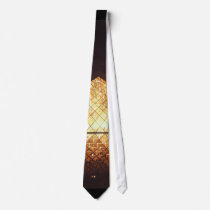 "Les Lumieres du Louvre" Watercolor Custom Ties