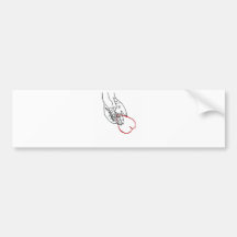LES MAINS ET LE COEUR.jpg Autocollants Pour Voiture