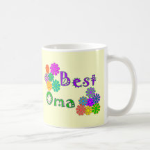 Les meilleurs cadeaux du jour de mère d'Oma Mug