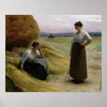 Les moissonneuses posters