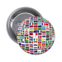 LES NATIONS REUNIES BADGES AVEC AGRAFE