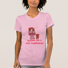 Les nounours sont le meilleur ami d'une fille t-shirt