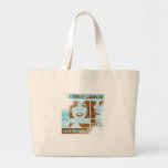 Les objets aiment la femme sac en toile