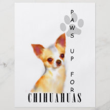 Les pattes de chiwawa lèvent des insectes tract customisé