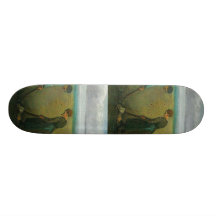 Les paysans ou les agriculteurs de Van Gogh planta Plateaux De Skate