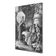 Les plaisirs de la maternité impression sur toile