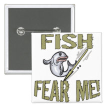 Les poissons me craignent T-shirts et cadeaux Pin's