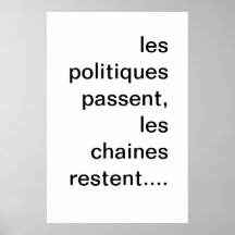 Les politiques posters