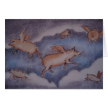les porcs pourraient voler… cartes