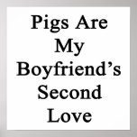 Les porcs sont l'amour de mon ami en second lieu posters
