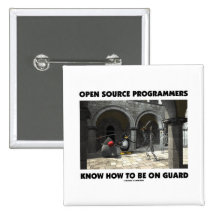 Les programmeurs d'Open Source savent être sur la  Pin's