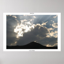 Les rayons de Dieu Affiche