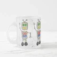 Les robots gardent mon café tasses à café
