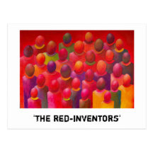 "les rouge-inventeurs cartes postales