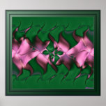 Les rubans de danse (horizontaux) affiches