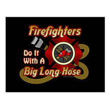 Les sapeurs-pompiers le font… carte postale