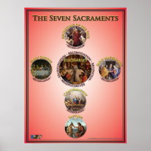 Les sept sacrements poster