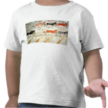 Les sept vaches célestes et le taureau sacré t-shirt