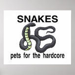 Les serpents sont des animaux familiers pour l'inc posters
