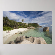 Les Seychelles, île de Digue de La, domaine de L'U Posters