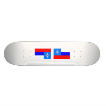 les situations extraordinaires de ministère russe, skateboards customisés