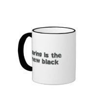 Les soins sont le nouveau noir mugs