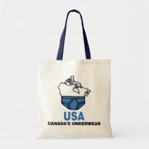 Les sous-vêtements du Canada Sacs En Toile